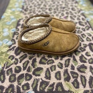 UGG Brown Suede Slippers